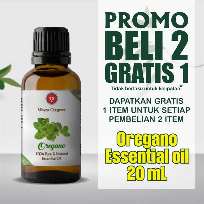 

KOMPLIT TSBali Oregano Oil - Minyak Oregano Essential Oil 100% Pure & Natural