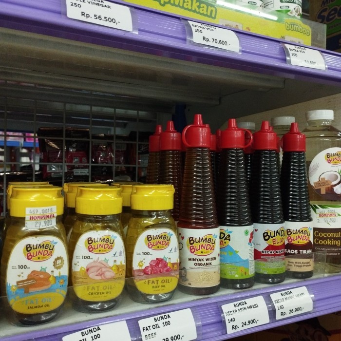 

TERPERCAYA bumbu bunda elia fat oil 100gr