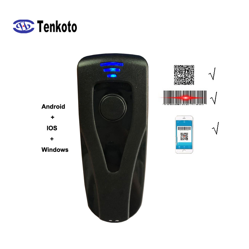Mini Barcode Scanner 2D Wiress Bar Code Laser Scanner For