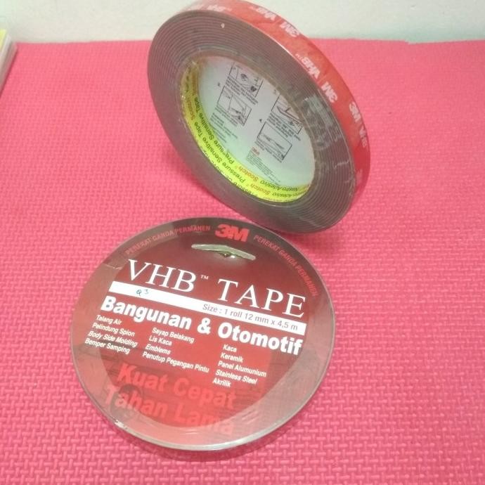 

Promo 3M Double tape VHB size: 1roll 12mmx4,5m COD