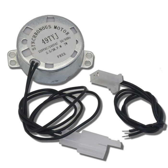 SYNCHRONOUS MOTOR TYJ49 SMALL SYNCHRONOUS MOTOR 110V 220V AC 15-18RPM