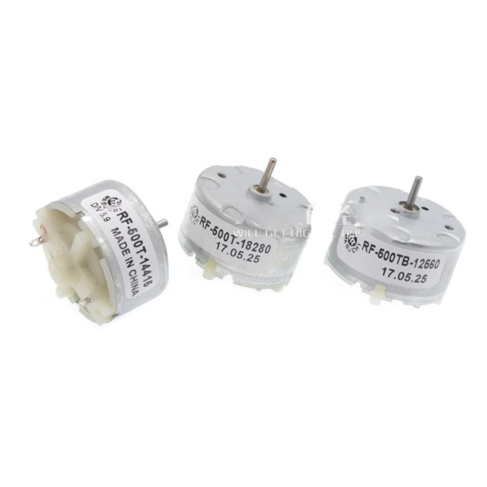 1PCS DC 3V-12V 6V 9V 3700RPM MICRO RF-500TB 12560 14415 18280 MOTOR