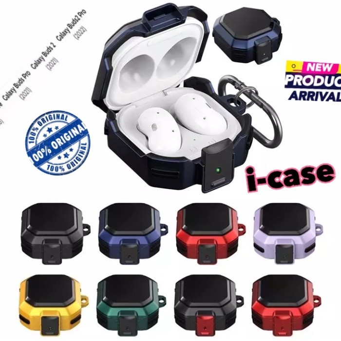 Best Seller Case Samsung Galaxy Buds 2 / Buds2 / Live / Pro Tough Soft Armor Ori