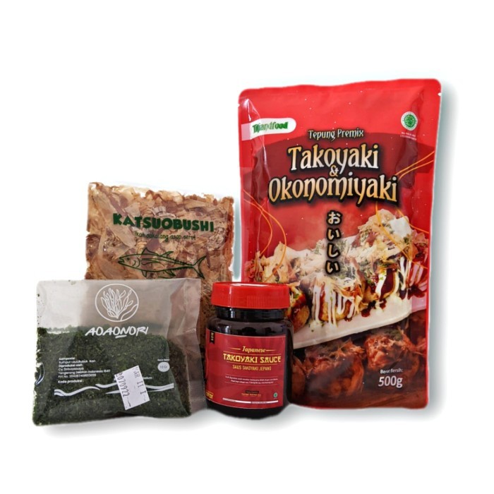 

Ready Stock Paket Bahan Takoyaki Komplit Titiandfood Halal