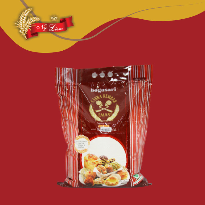 

Terbaru Cakra Kembar Emas Tepung Premix Roti Oriental 5 Kg