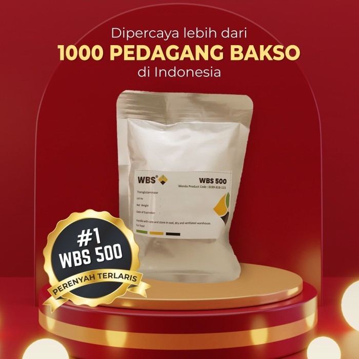 

Ready Stock Perenyah Bakso Wbs 500 (500G) Perenyah Baso / Sosis / Nugget