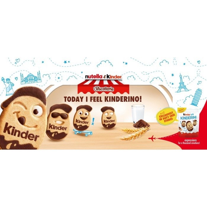 

KINDER KINDERINI BISCUITS 250gr