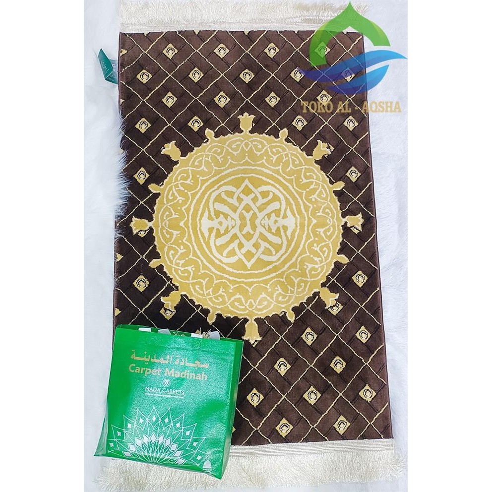 Sajadah Pintu Masjid Nabawi/Sajadah Motif Pintu Nabawi Madinah lembut dan halus