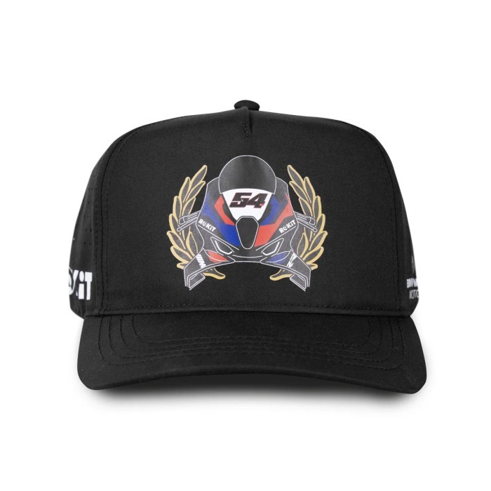 BMW WSBK Motorrad Ro kit 2024 TOPRAK WORLD CHAMPION 2024 Cap. Topi Unisex Pria Wanita SBK
