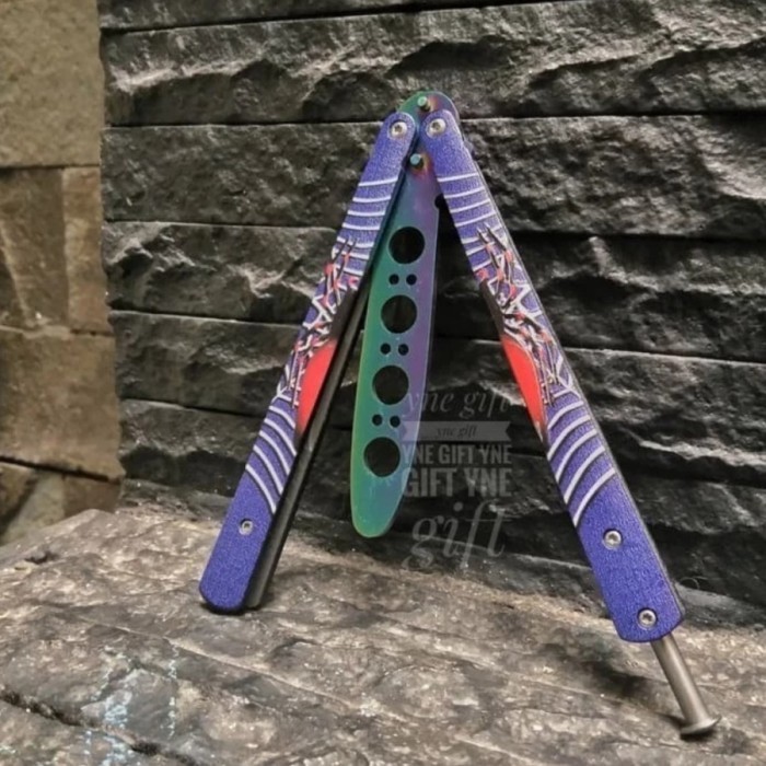 PROMO Terbaru Balisong Tumpul Spider K16E, Balisong Trainer