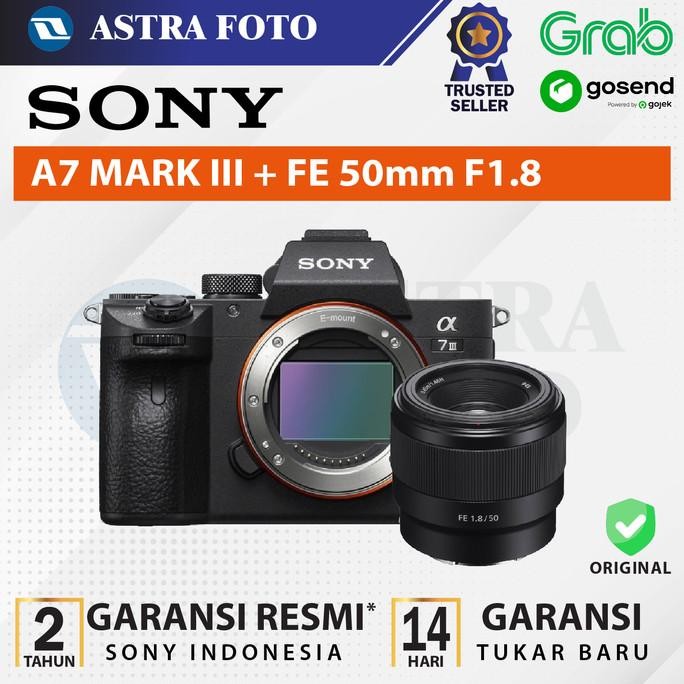 Sony Alpha A7Iii Kit Lens Fe 50Mm F1.8 / A7 Iii / A7 Mark Iii / A7M3