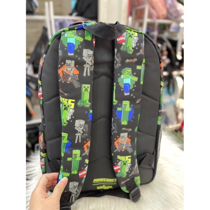 Tas ransel smiggle minecraft Backpack 100051