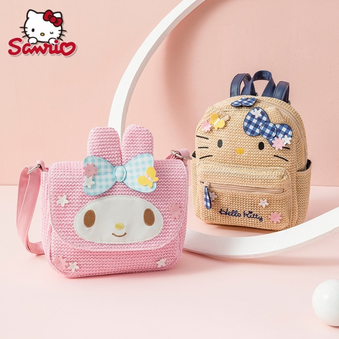 Tas Slempang My Melody Hello Kitty / Tas Ransel My Melody ORI Sanrio
