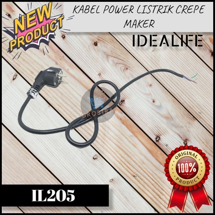 KABEL POWER LISTRIK IDEALIFE IL205 Crepe Maker