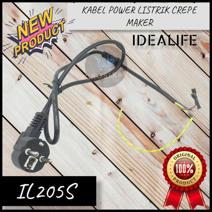 KABEL POWER LISTRIK IDEALIFE IL205S Crepe Maker