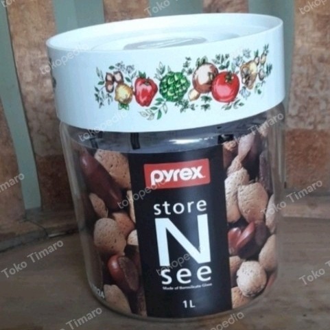 "Ramadhan Specia L" Toples Pyrex Store N See, 1L (7024-8)
