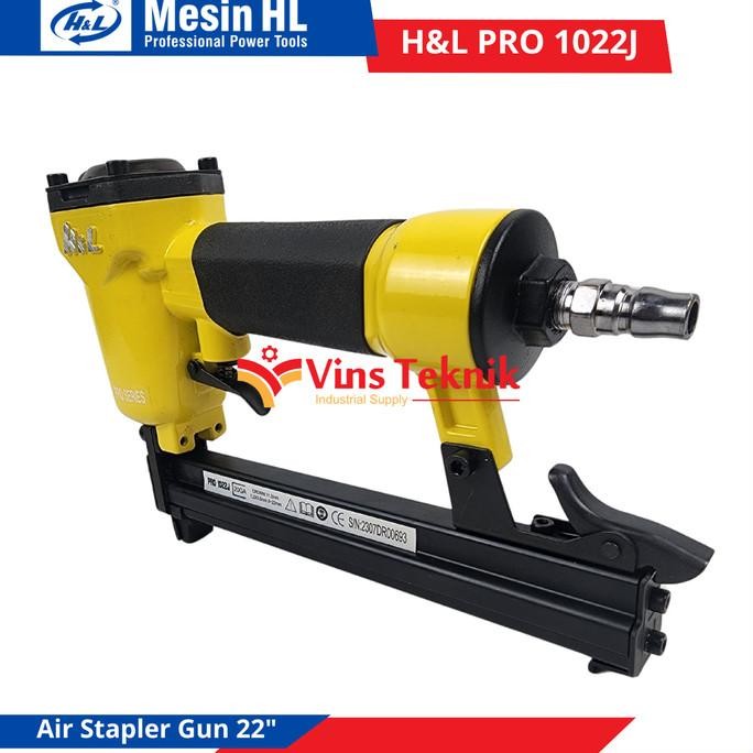 

Promo Mesin paku tebak angin Air Stapler 22mm H&L PRO 1022J COD