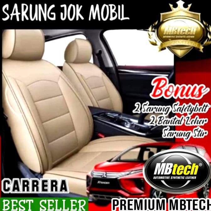 // Sarung Jok Mobil Mbtech Carrera Xl7 Xpander Innova Avanza Rush Terios