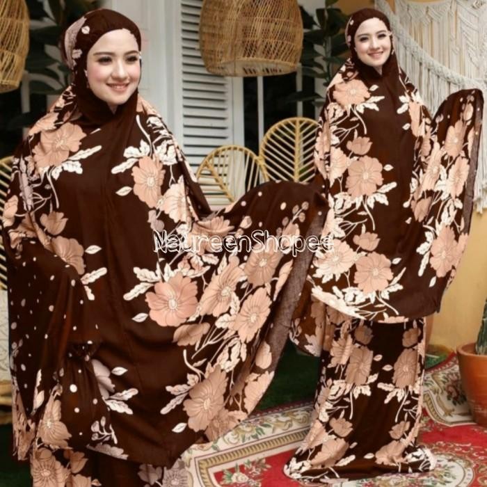 Mukena dewasa || Mukena jumbo Bali || Mukena Bali Motif lembut premium