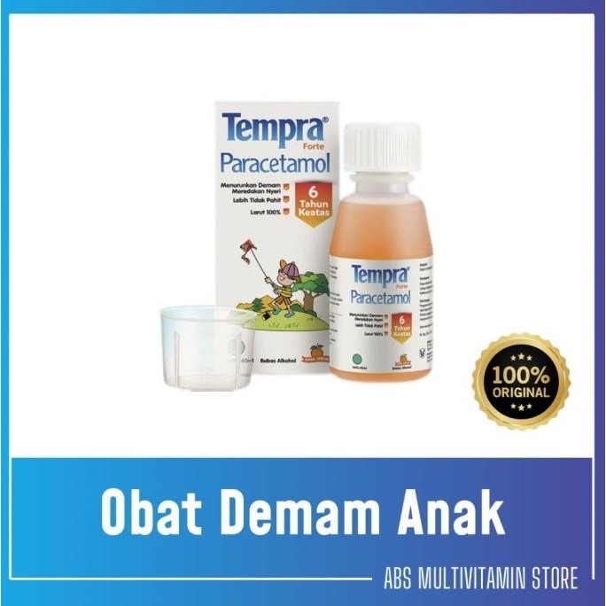 

SALE! TEMPRA FORTE RASA JERUK SIRUP 60 ML - PARACETAMOL SIRUP OBAT DEMAM