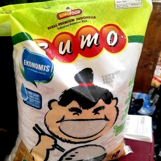 

BARANG TERLARIS Beras Sumo kemasan hijau 20 kg asli no tipu-tipu