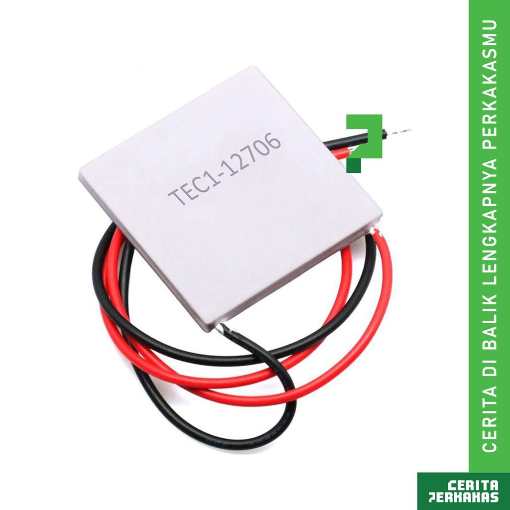 TEC1-12706 Peltier CP / TEC Elemen Keramik Panas Dingin TEC1 12706 DC 12V