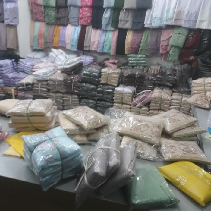 mukena putih jumbo premium lembut premium