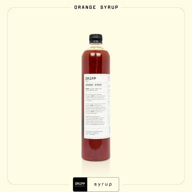 

SALE! DRIPP ORANGE SYRUP (SIRUP RASA JERUK)