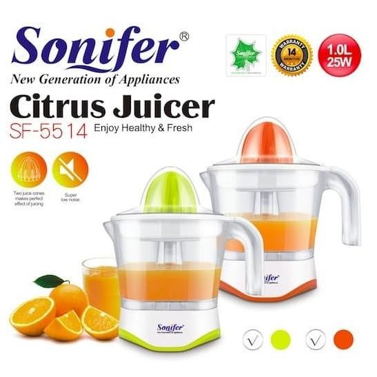 

SALE! CITRUS JUICER ALAT PERAS JERUK & LEMON 1 LITER SONIFER