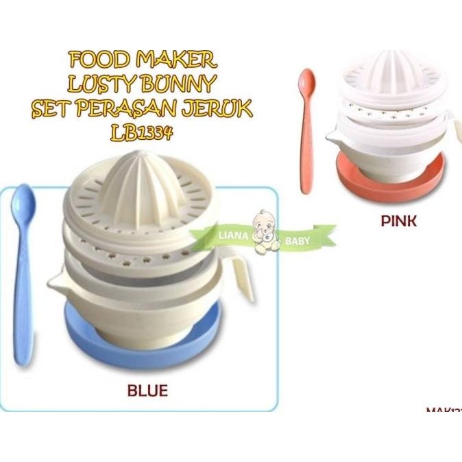 

SALE! MAK122 FOOD MAKER LUSTY BUNNY SET PERASAN JERUK LB1334