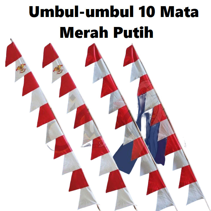 

Umbul-umbul 10 Mata Merah Putih
