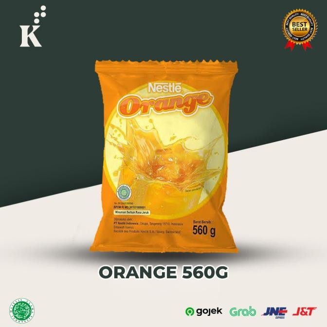 

SALE! NESTLE ORANGE MINUMAN SERBUK MINUMAN BUBUK RASA JERUK 560G