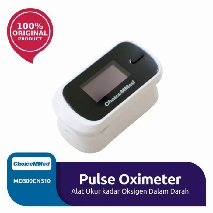 Omron ChoiceMMed MD300CN310 Pulse Oximeter-Saturasi Oksigen Oxymeter