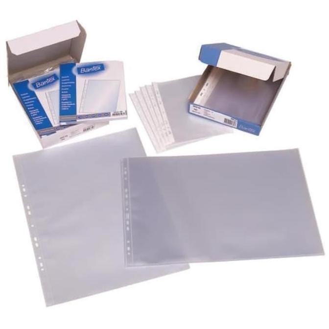 

ANGELO PLASTIK PP POCKET / SHEET PROTECTOR A5 BANTEX 2032 ISI 100