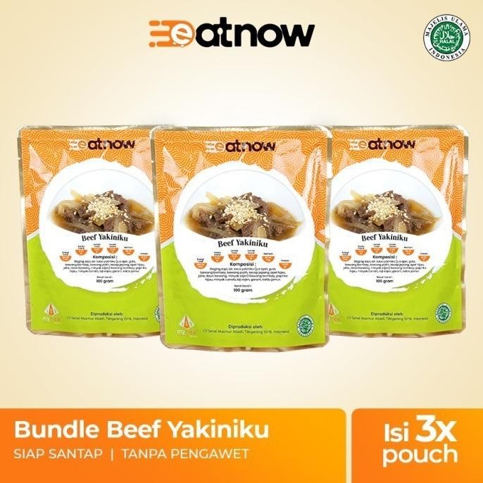 

stav eatnow bundle be yakiniku 9okil - makanan instan - makanan siap saji