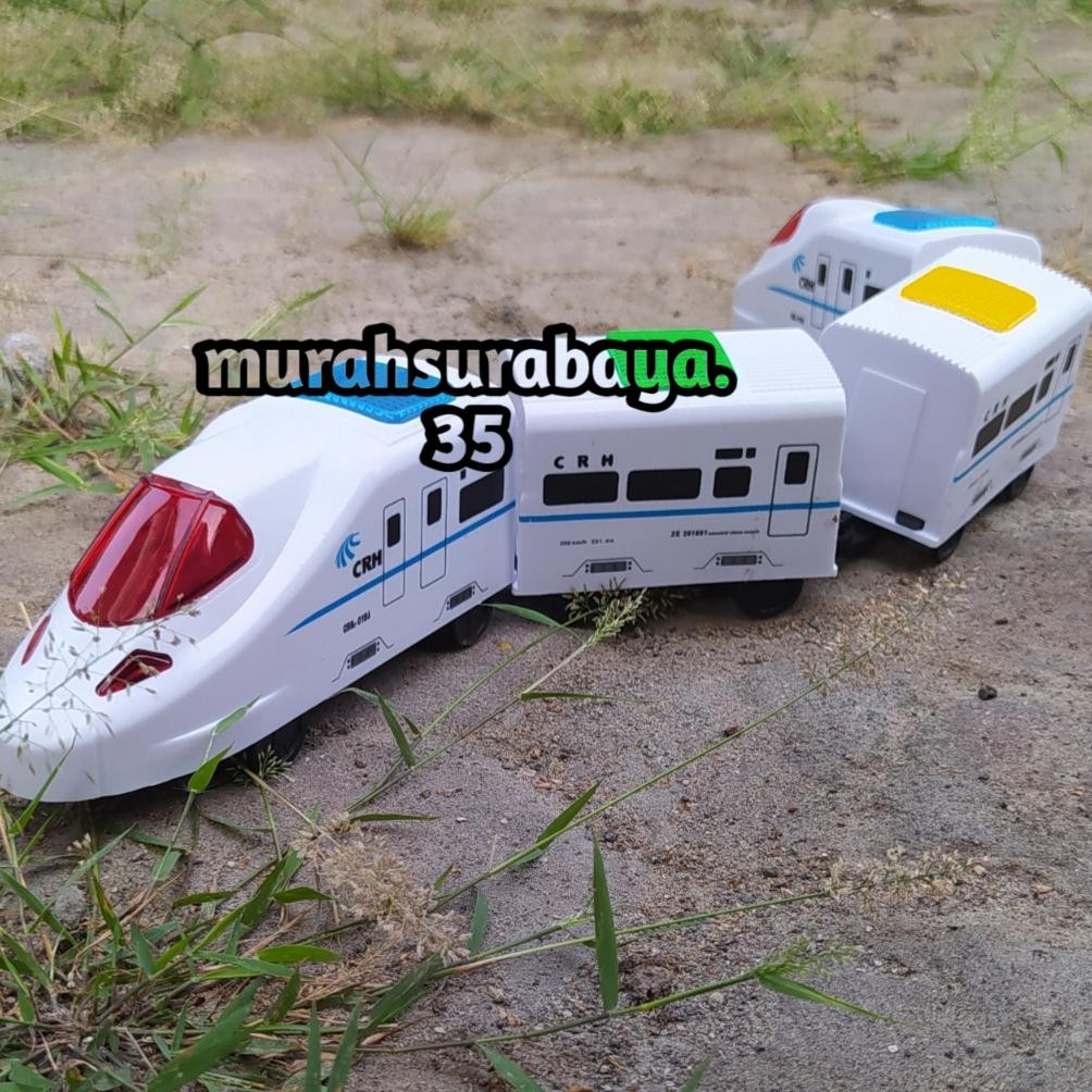 FUZ-611 Mainan Kereta Api Cepat MRT  Tanpa Rel 8013 Ukuran Panjang l Mainan Edukasi Kereta MRT Keret