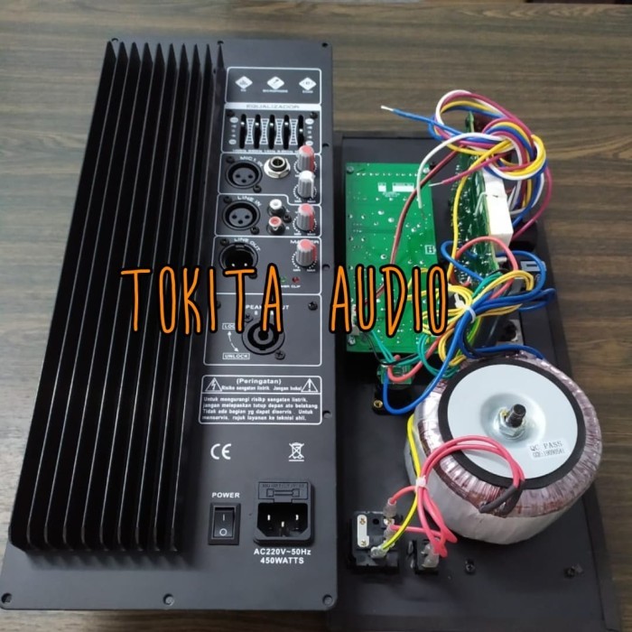 POWER KIT MESIN SPEAKER AKTIF EQUALIZER 500 - 1500 WATT 16 x 40 EXTRA