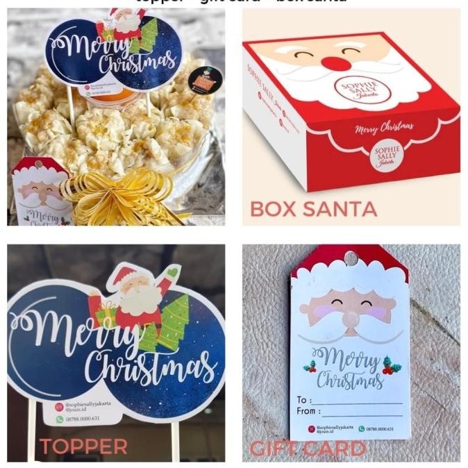 

stav siomay ayam / ikan t christmas edition / paket hampers natal