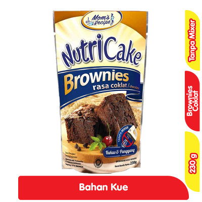 

NutriCake Brownies Coklat 230 g