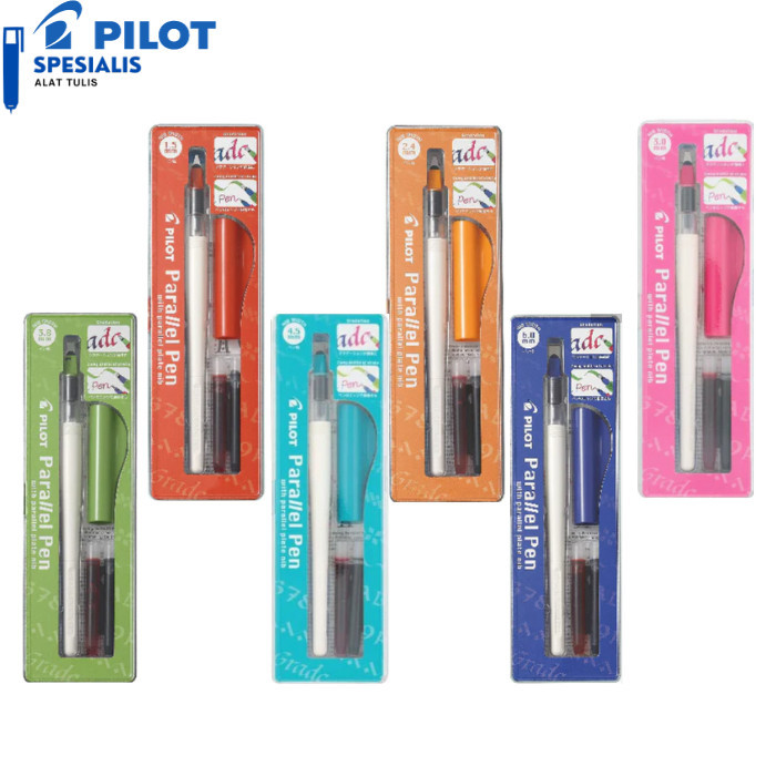 

TERBARU PILOT PARALLEL CALLIGRAPHY PEN Pena Kaligrafi / FP3-15/24/38/60-SS PROMO!
