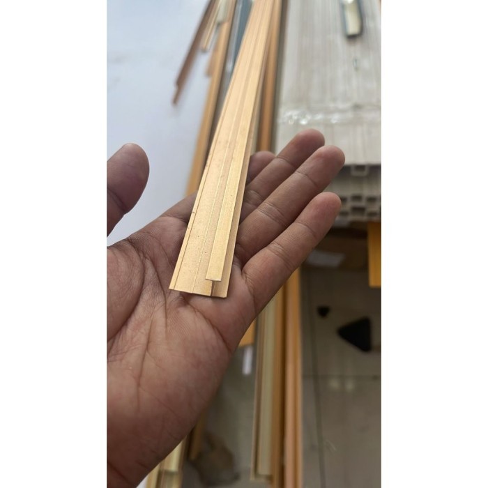 List Aluminium Wall Board / Pvc Marmer List Lis Penutup Celah Frame Edging Alumunium Promo