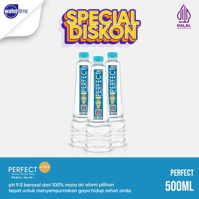 

PERFECT AIR ALKALINE 500 ML 1 DUS ISI 24 BOTOL 500ML (GOJEK/GRAB)