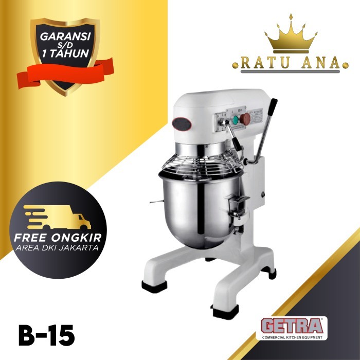 Planetary Mixer GETRA B15 / B 15 / Alat Mixer