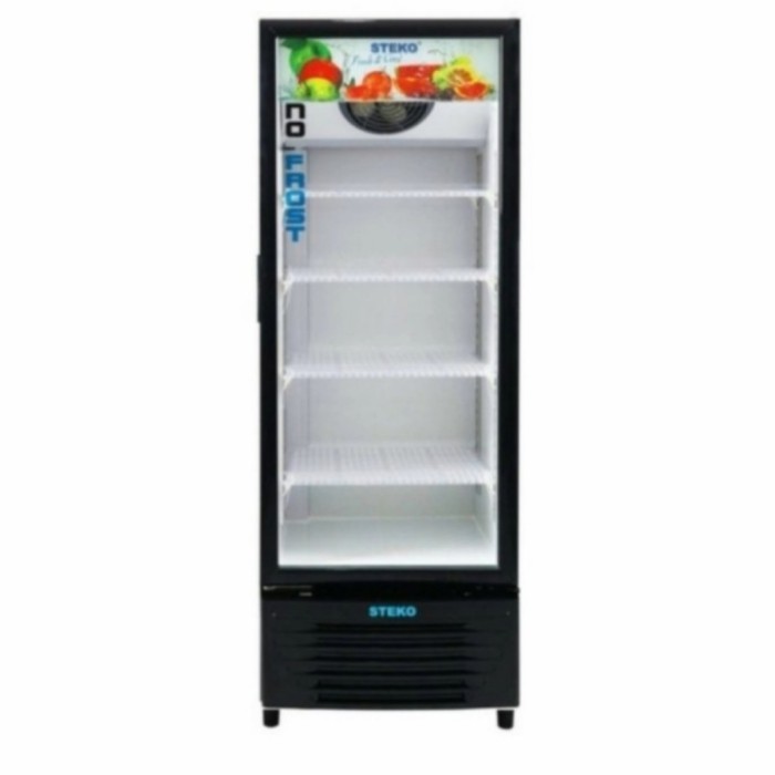 Showcase Cooler STEKO MG-200 / MG 200 Kulkas Pendingin 4 Rak No Frost