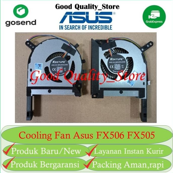 Cooling Fan Kipas Gpu Cpu Asus Tuf Fx506 Fx506Iu Fx506Lh A15 Fa506 New