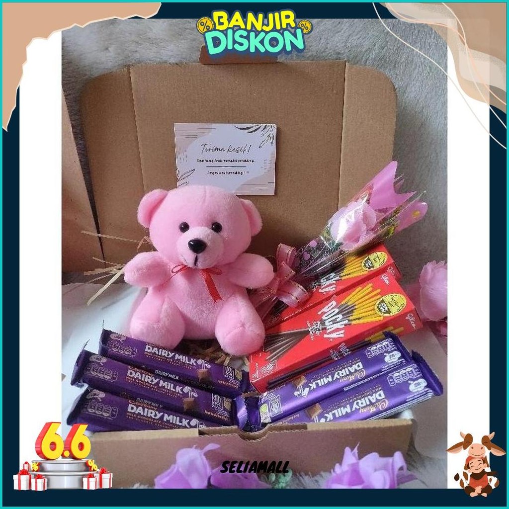 

Hampers Coklat/Gif Book Hadiah Valentine/ Ultah /Wisuda Dll Gratis Ongkir