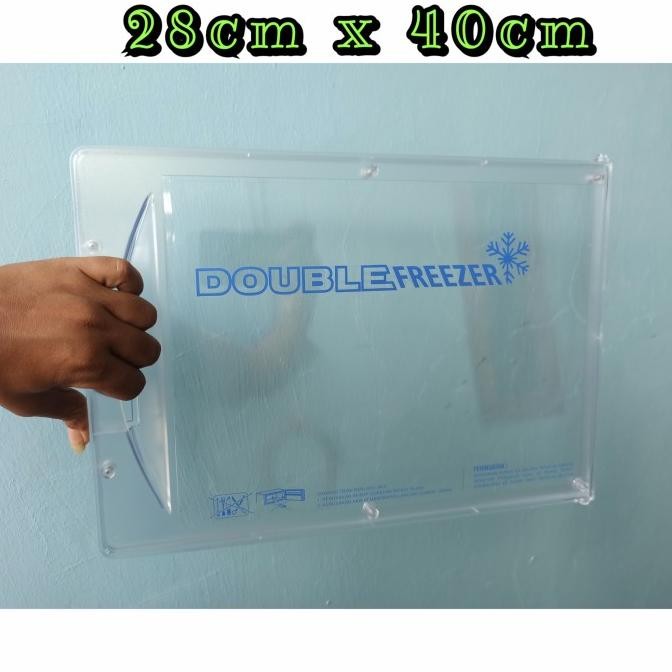 Tutup Freezer Kulkas Sharp Original Double Freezer Mega Freezer