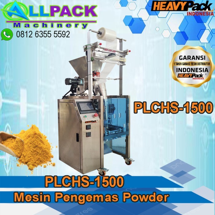 mesin kemasan otomatis sachet bubuk/powder/kopi/tepung PLCHS-1500