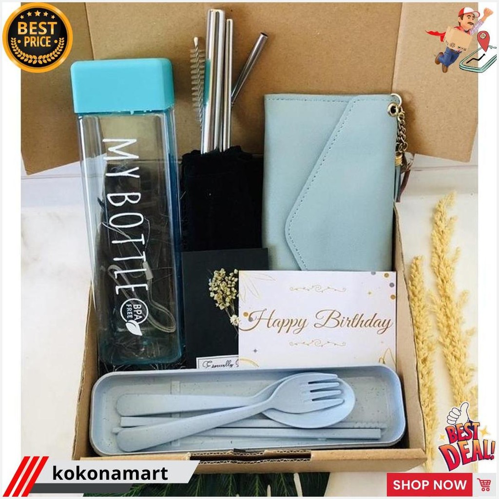 

021 Hampers Gift Box Kado Hadiah Ulang Tahun Happy Birthday Special Bisa Cod