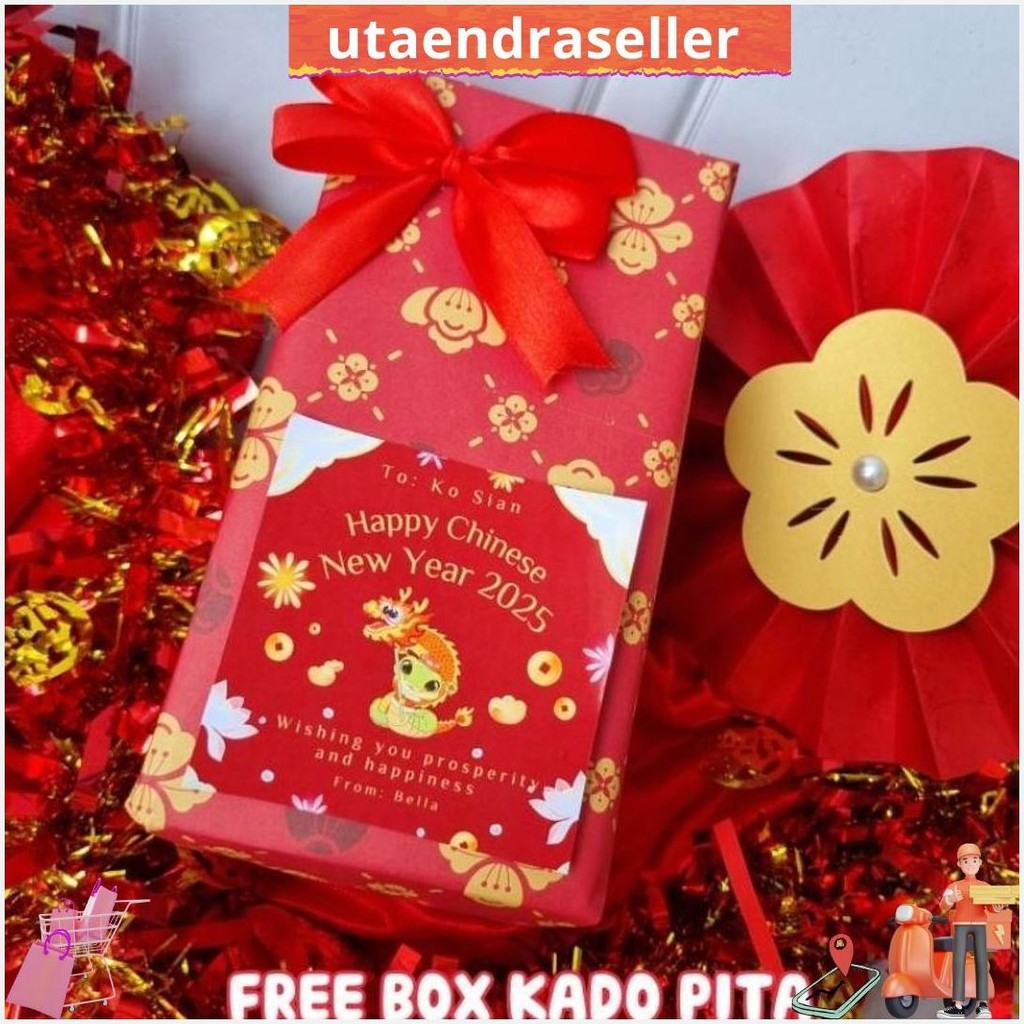 

Hampers Imlek / Kado Imlek Cny Giftset / Hadiah Gahun Baru Sincia Siap Kirim